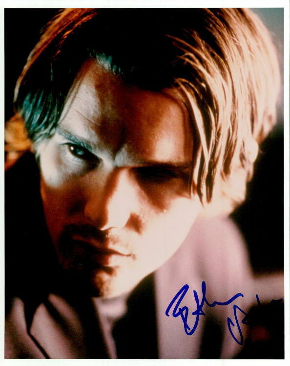 Ethan Hawke signed 8X10 Photo Poster painting COA