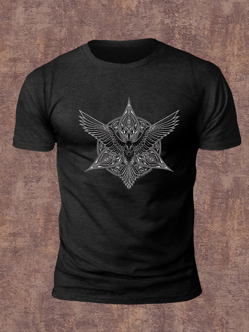 Men's Viking Print T-Shirt