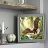 Diamond Painting-DIY Full Round Drill Eagle(30*30CM)