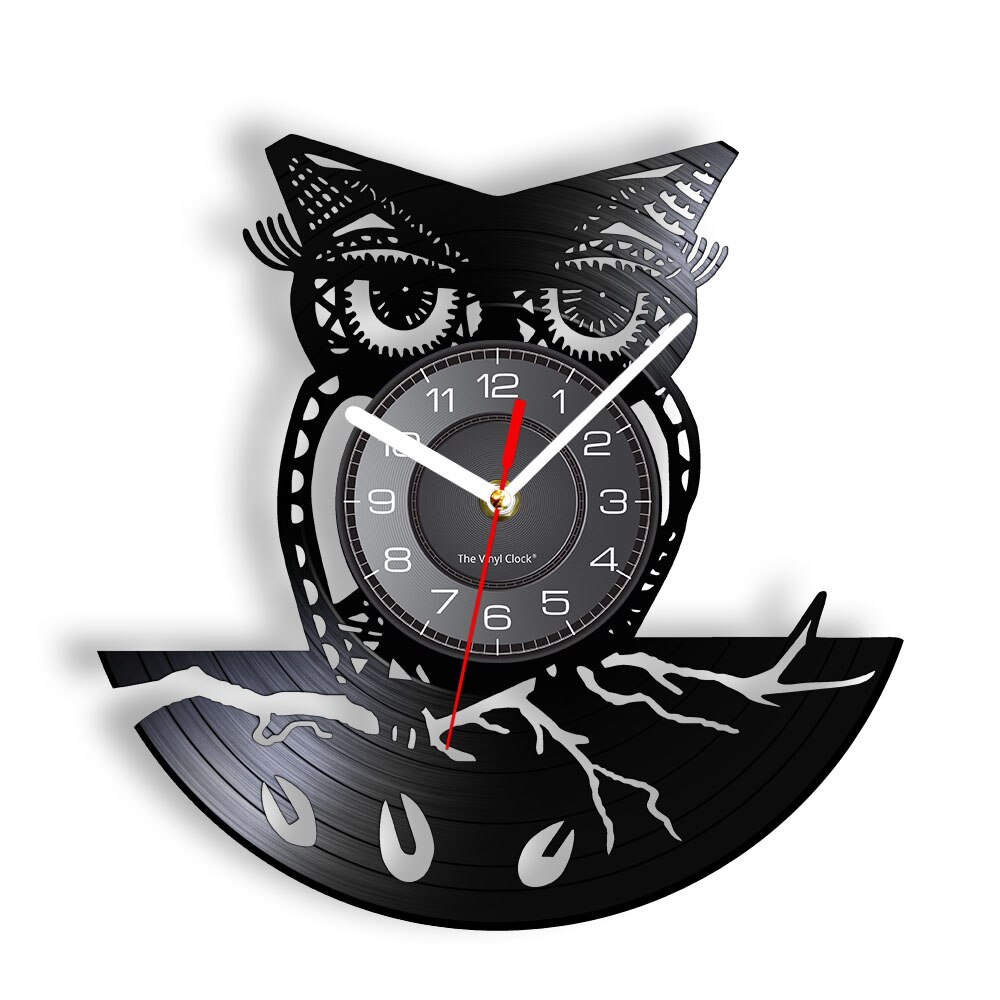 

Night Owl Kids R - Vinyl Record Wall Clock - Without LED, 501 Original