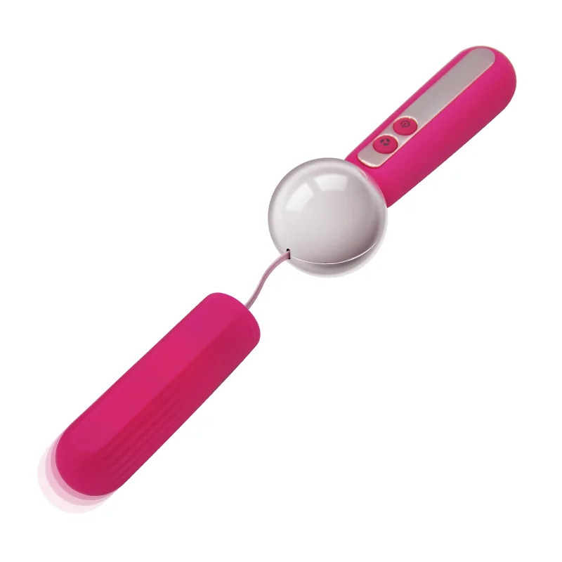 Discreet Wired Control Egg Vibrator - Rose Toy