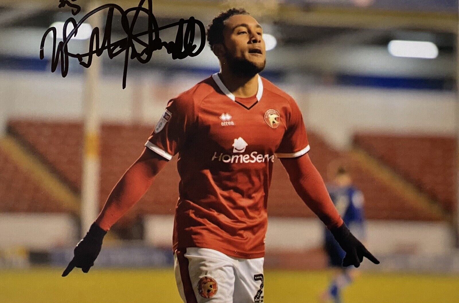 Wes McDonald Genuine Hand Signed Walsall 6X4 Photo Poster painting 5