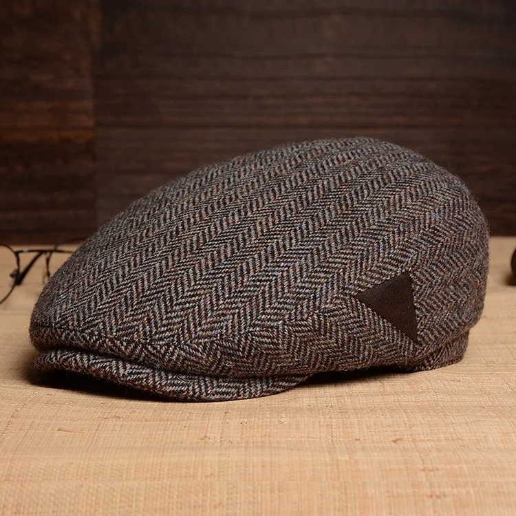 Premium Vintage Warm Wool Cap