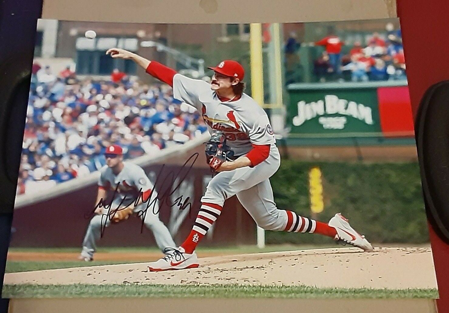 Miles Mikolas St Louis Cardinals SIGNED AUTOGRAPHED 8x10 Photo Poster painting COA MLB Baseball