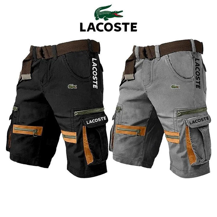 Pánské letní prodyšné víceúčelové outdoorové kraťasy Lacoste® Nové (2 kusy)