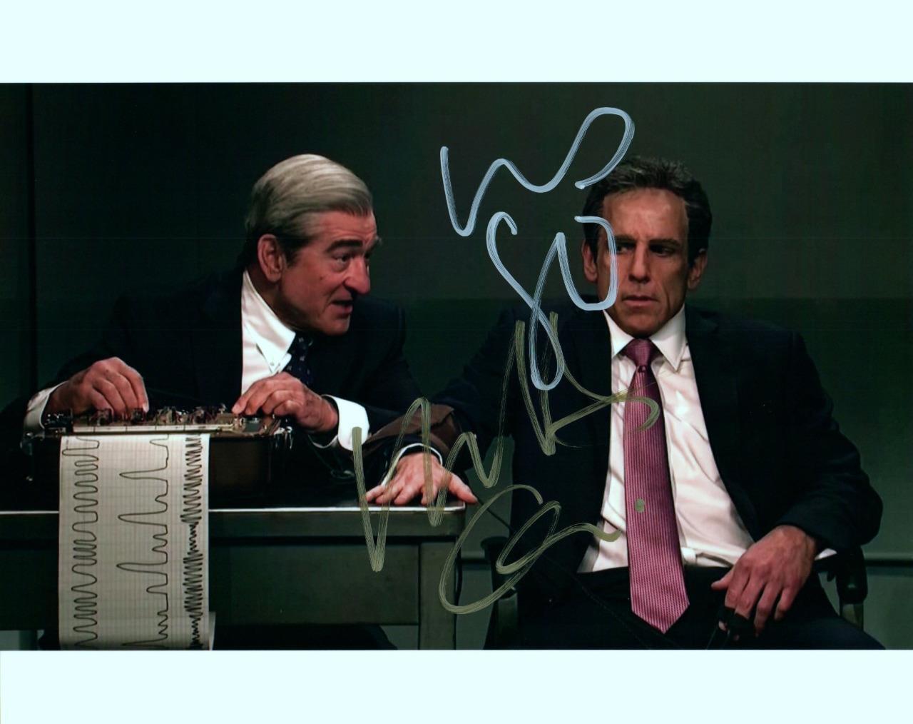 Robert DeNiro Ben Stiller signed 8x10 autographed Photo Poster painting + COA