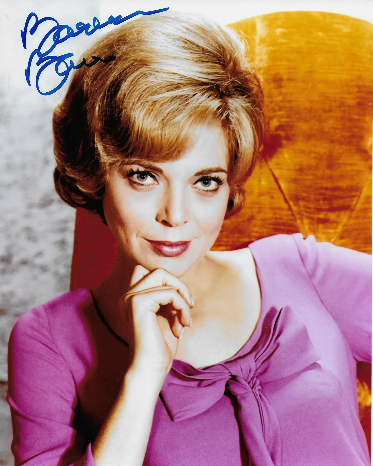 Barbara Bain Mission Impossible Original 8X10 Photo Poster painting #6 signed in person @HShow