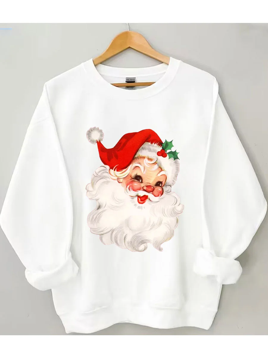 Retro Christmas Santa Sweatshirt