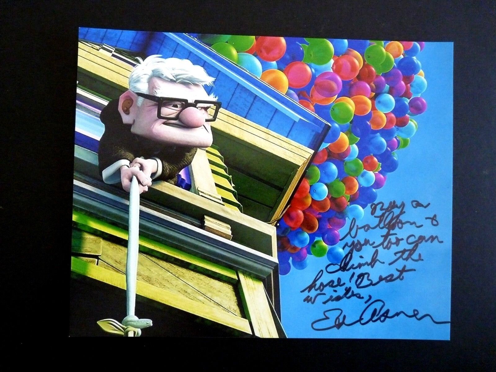 Ed Asner UP Signed Autographed 8x10 Photo Poster painting W/ Inscription Beckett BAS Certified 2