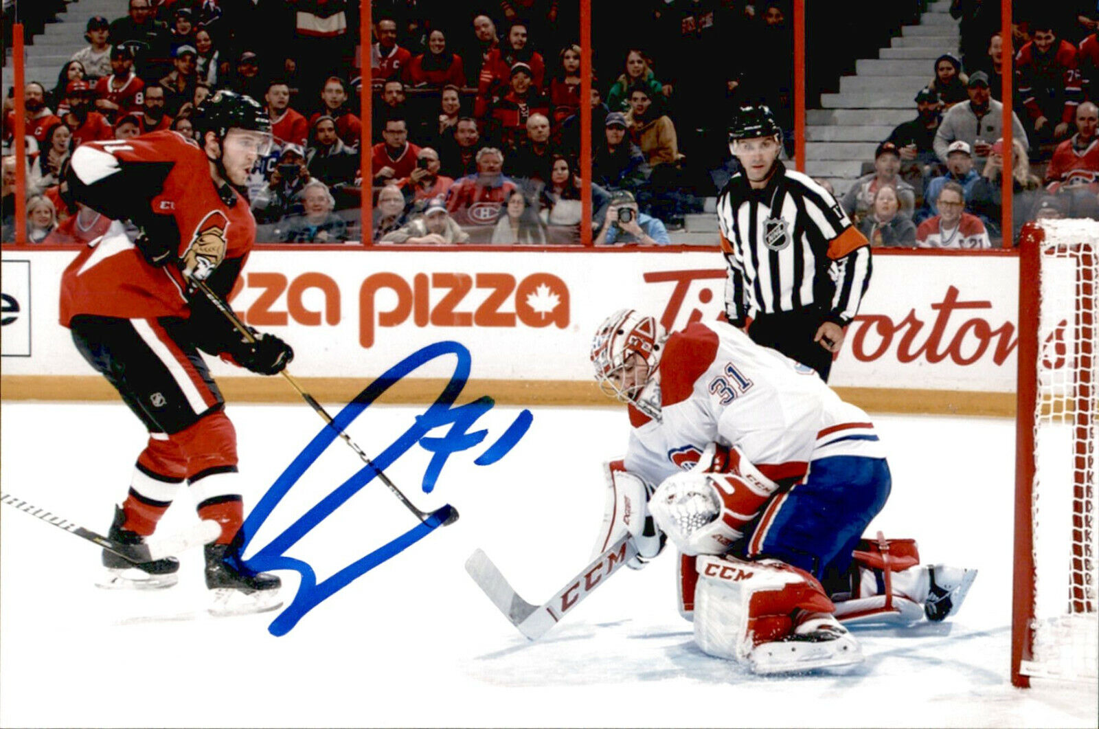 Chris Tierney SIGNED autographed 4x6 Photo Poster painting OTTAWA SENATORS #5