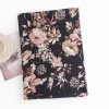 Black Pink Flower Autumn Winter Shawl Scarf