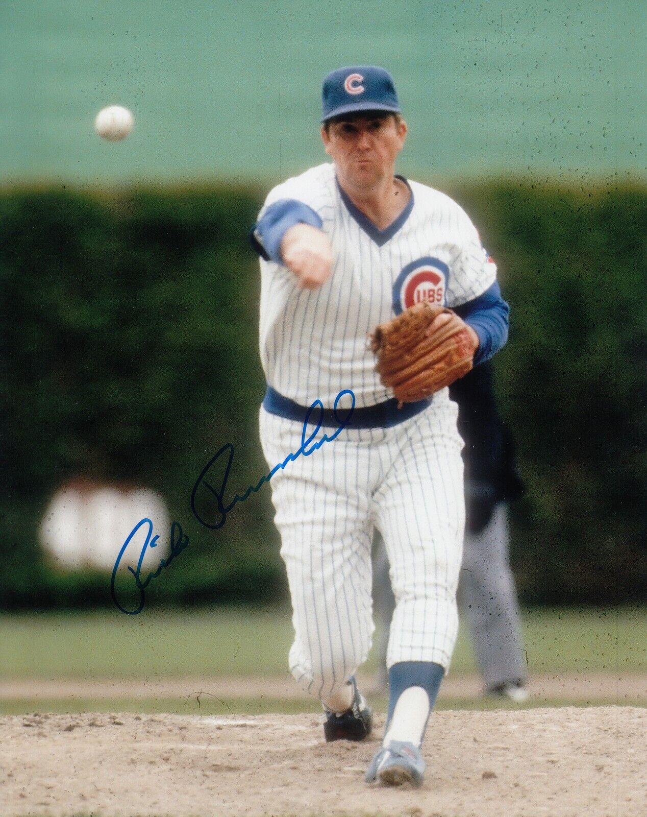 Rick Reuschel #0 8x10 Signed Photo Poster painting w/ COA Chicago Cubs