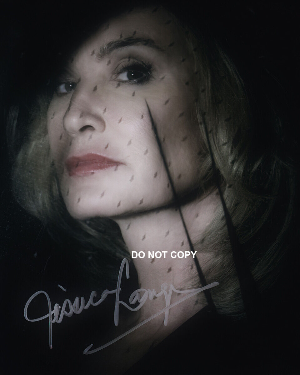 Jessica Lange - Autographed Signed 8x10 Photo Poster painting (Actress) Reprint