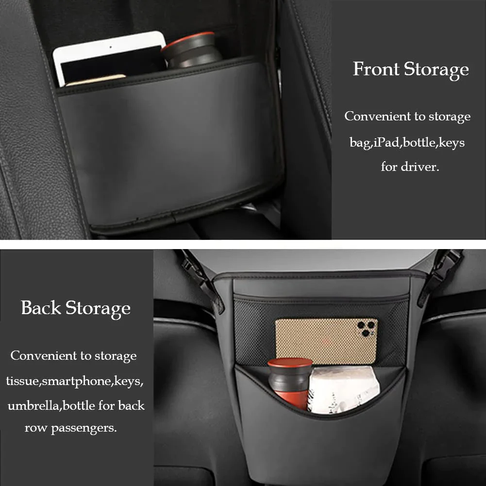 🔥Hot sale🔥Exclusive logo🔥Car Seat Storage Net Pocket