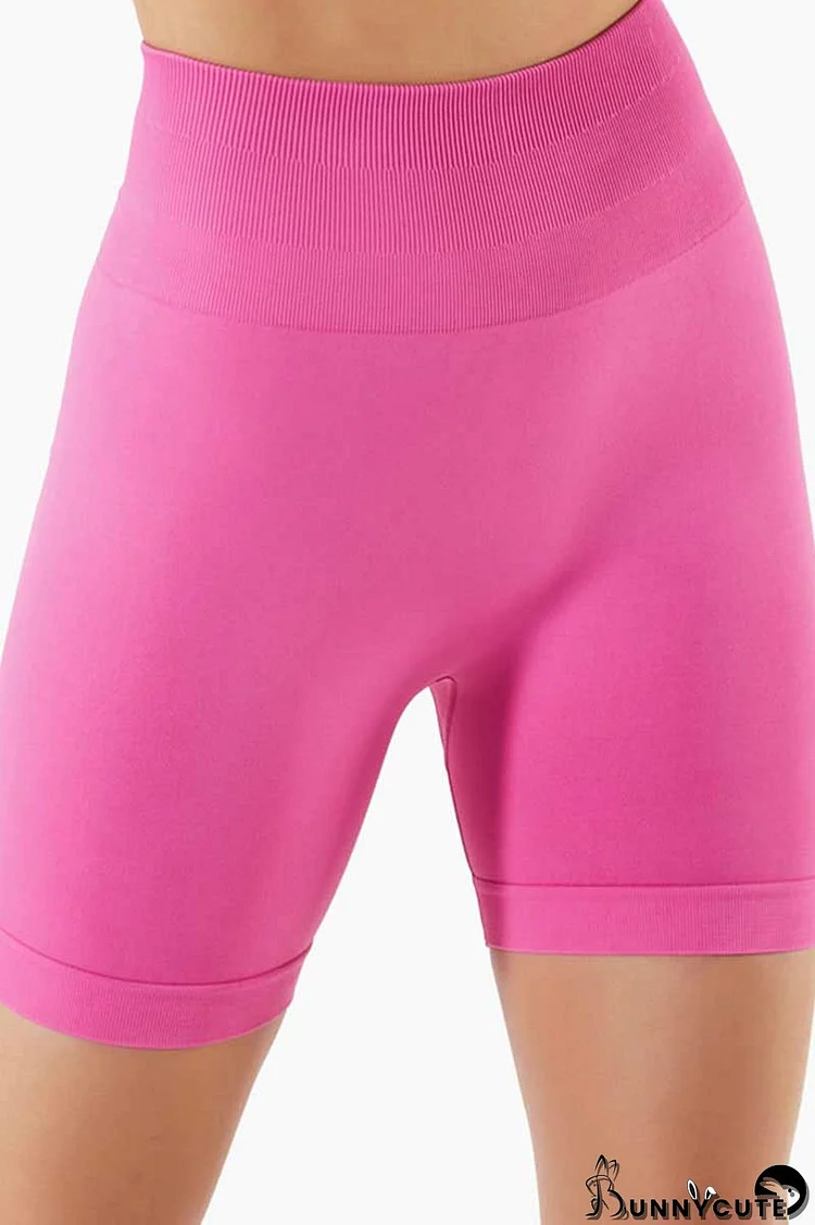 Pink Casual Sportswear Solid Patchwork