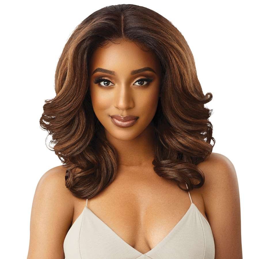 Outre Perfect Hairline 13" x 6" Faux Scalp Synthetic HD Lace Frontal Wig - Julianne