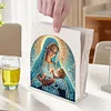 (US Only)Mary DIY Diamond Painting Napkin Holder Kit Unique Gift for Friends Family