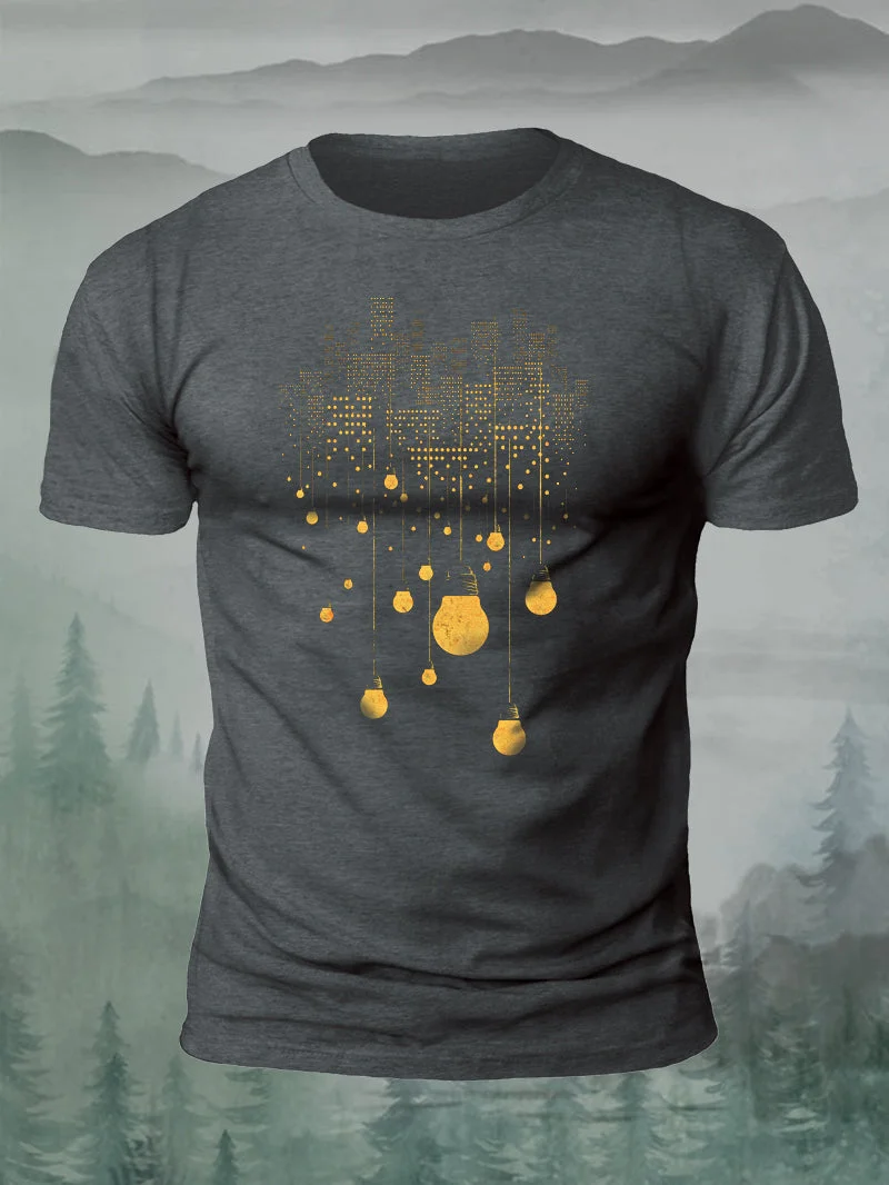 Men's Hanging City Short-Sleeved Shirt in  mildstyles