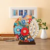 (US Local)Wooden Special Shaped DIY Diamond Painting Moon Perpetual Calendar Decor Kits