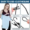 🔥🎁2024 New Year Hot Sale🎁 - Portable Clothesline for Camping/Backyard/RV