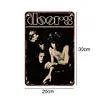 The Doors - Panneaux en &eacute;tain m&eacute;tallique(20*30cm/30*40cm) - Musique