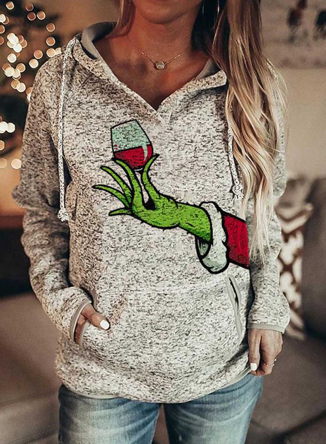 grinch sweatshirt womens