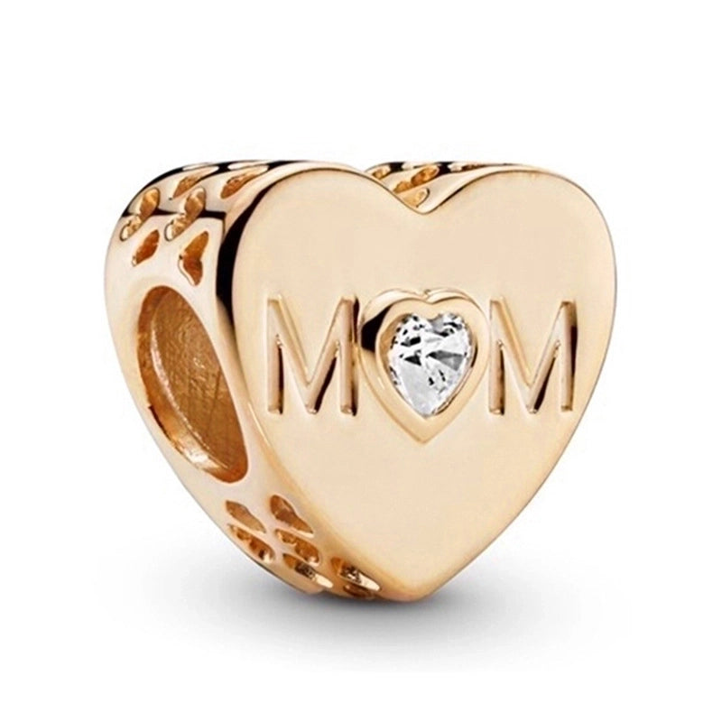 1 PC/Package Metal Rhinestones Plating Inlay Polished Pendant Beads Spacer Bars