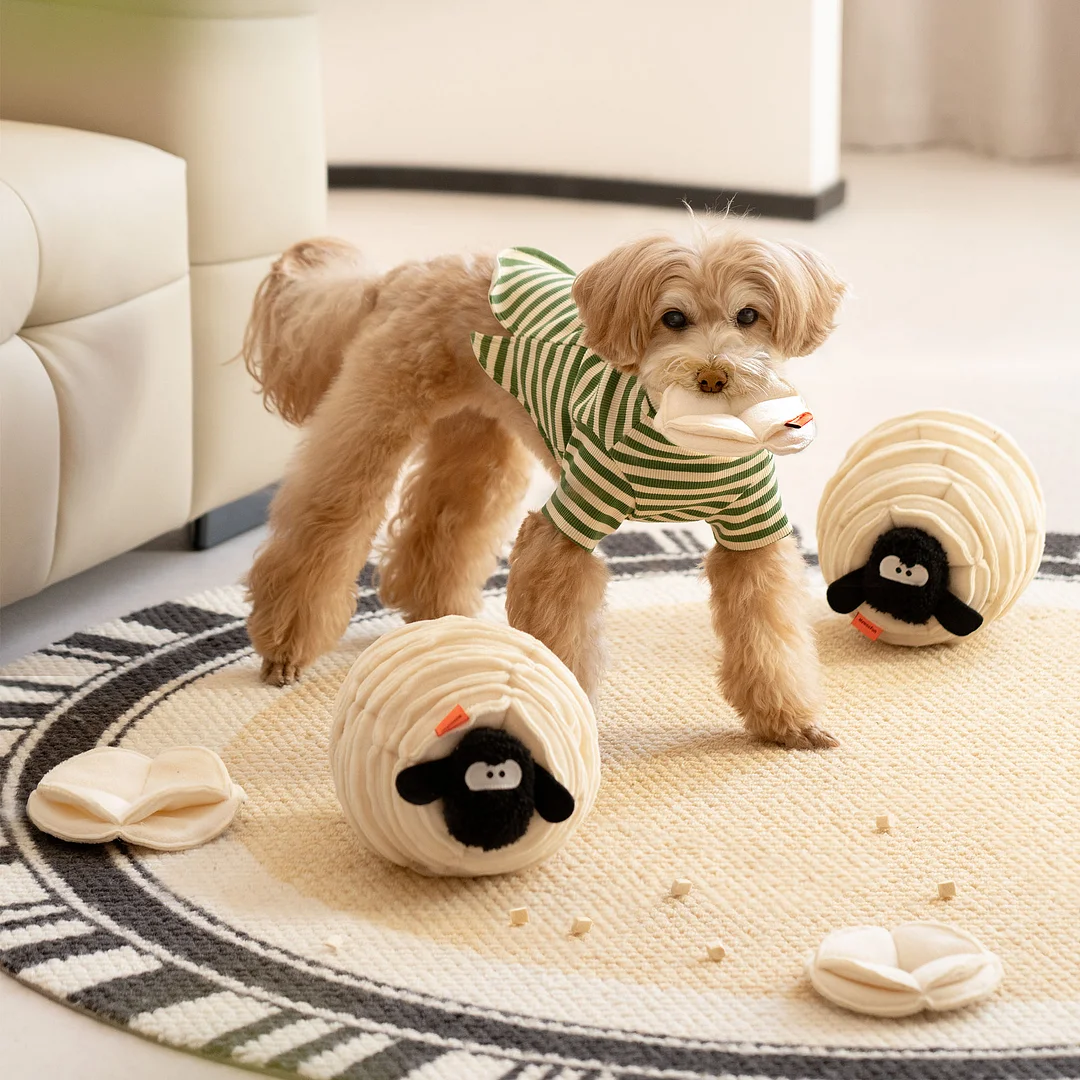 Lamb-shaped Snuffle Toy  Mewoofun