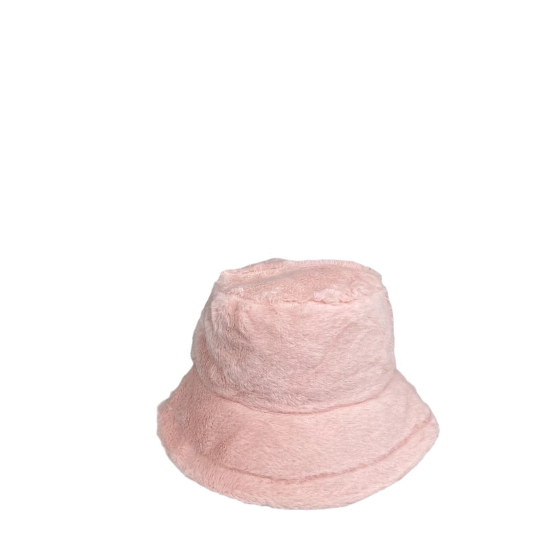 Women’s Basic Solid Color Curved Eaves Bucket Hat