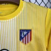  25/26 Kids Atletico Madrid Goalkeeper Yellow Soccer Jersey