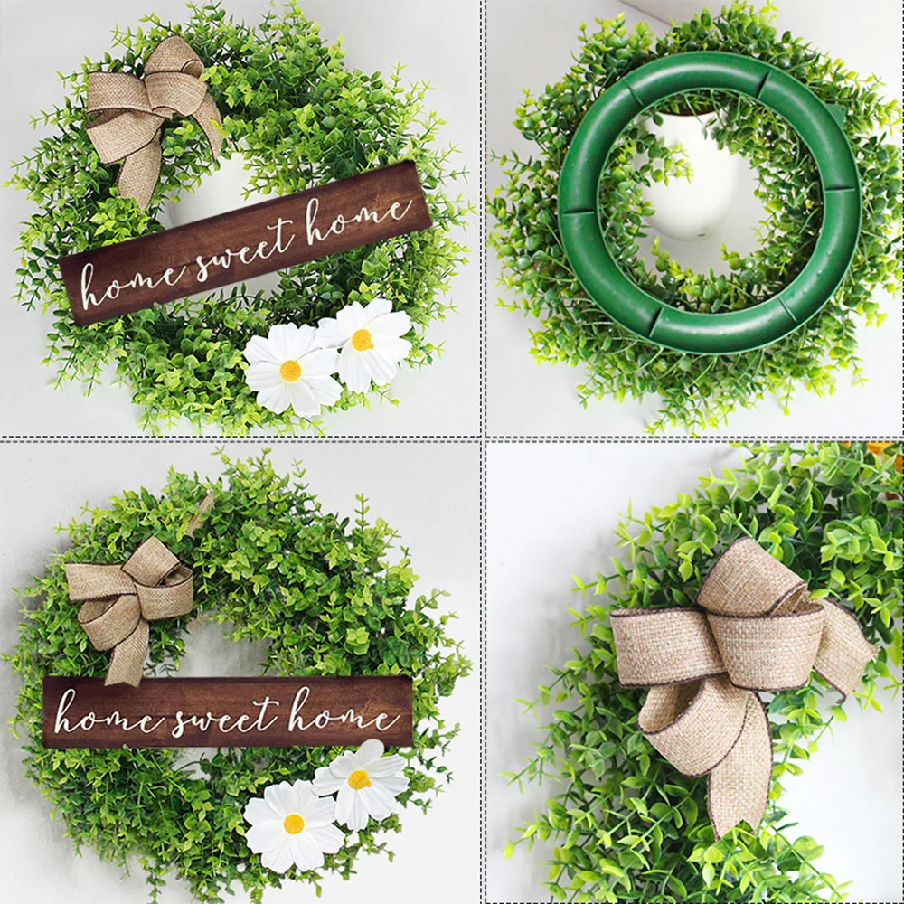 Green Leaf Small Fresh Letter Brand Garland Door Hanging
