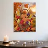 (30x40cm)DIY Pearl Painting Framed Pumpkin Autumn Basket Handmade Pearl Material Art Kit Living Room Decor