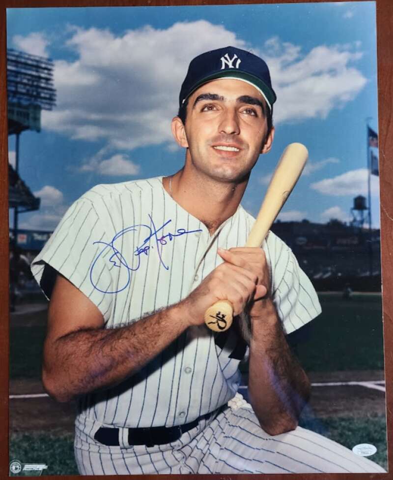 Joe Pepitone JSA Coa Signed 16x20 Photo Poster painting Yankees Autograph