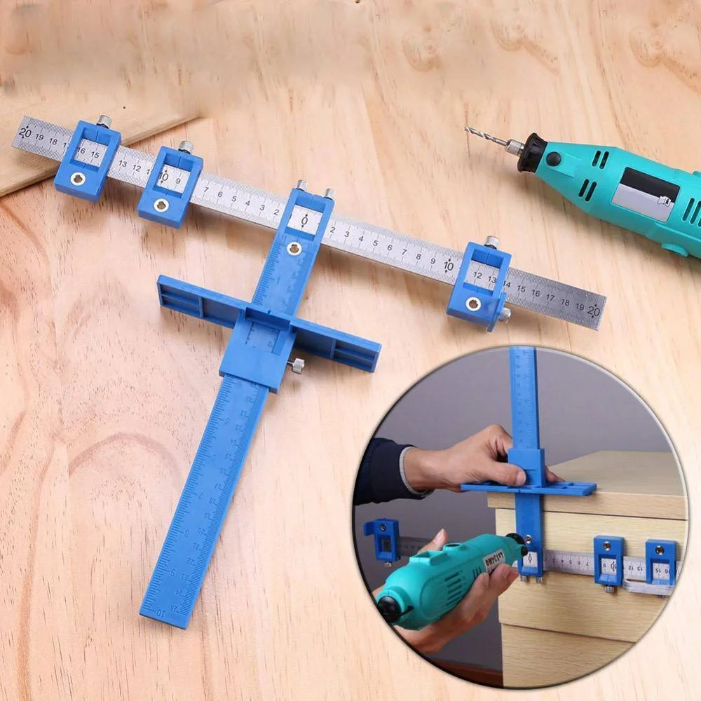 DETACHABLE DRILL GUIDE PUNCH HOLE LOCATOR