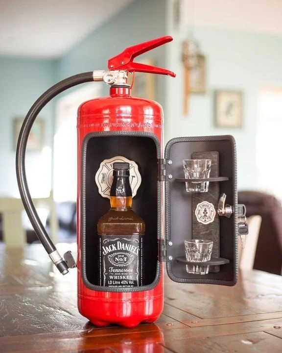 New Fire extinguisher mini bar”Christmas Gift Can Bar Set