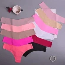 Pornhint Hot Silk Sexy Women Thongs g string Seamless Panties Female Underwear Tanga Panties Low-Rise Lingerie Panty Intimates 3pcs ac125