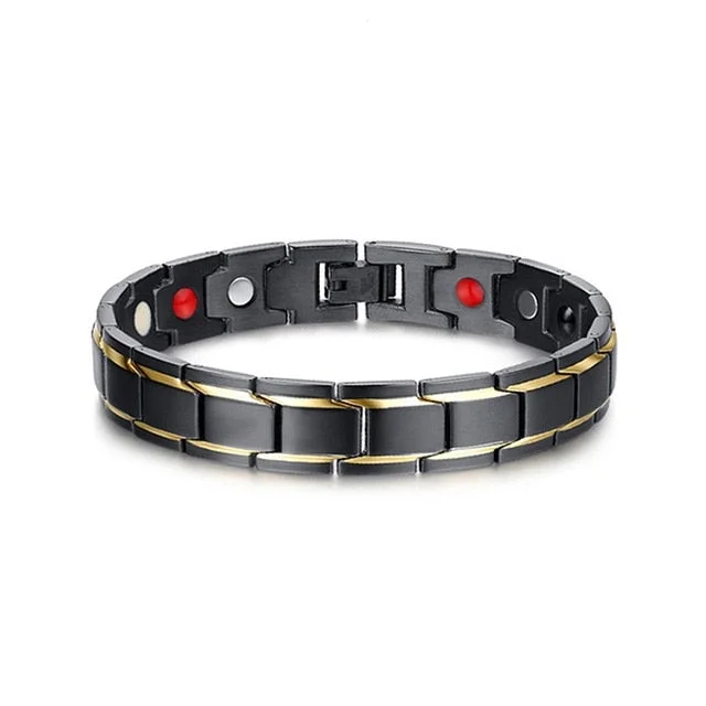 Pain Relief Stainless Steel Magnetic Bracelet For Men