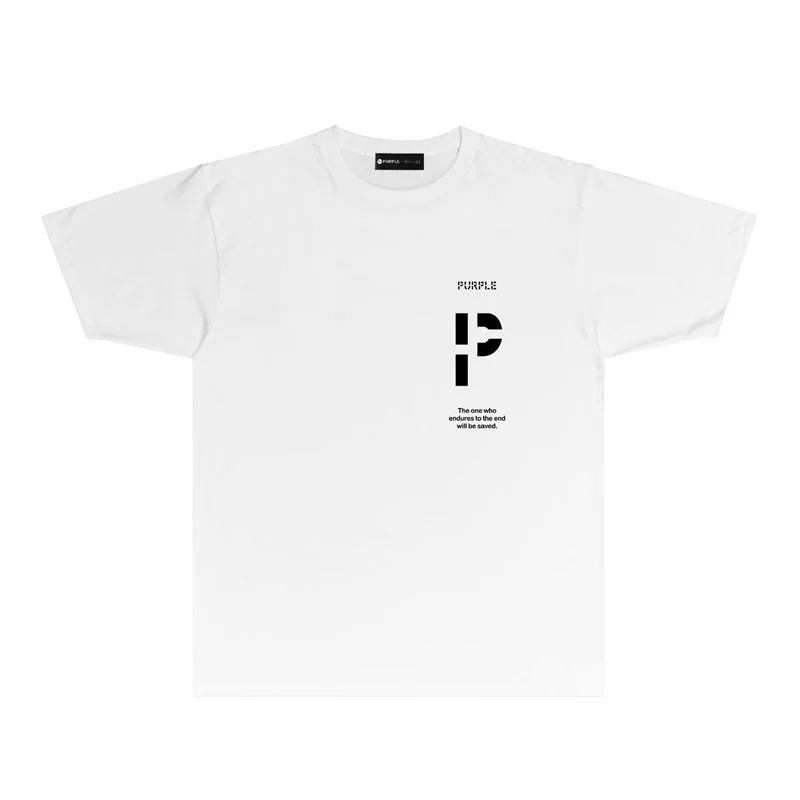 Purple 2023 new fashion T-shirt short sleeves