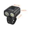 Bike Lights Super Bright with 5 Light Modes 5 Modes Bike Lights for Night Riding