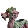 Creative Dragon Tree Succulent Planter Resin Garden Statue Decorative Plant Pot