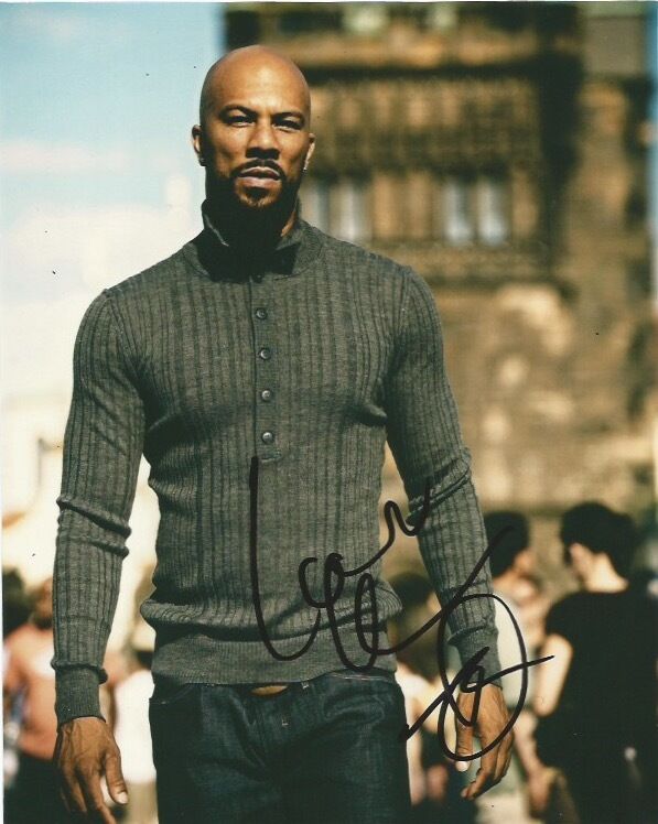 Common Autographed Signed 8x10 Photo Poster painting COA D