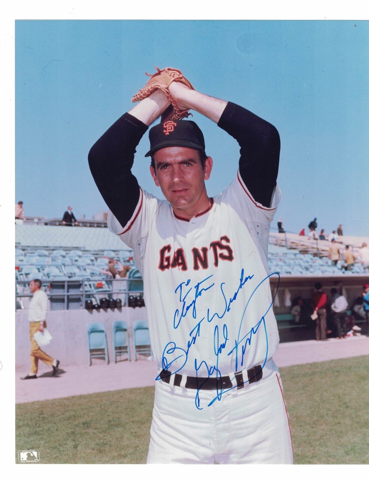 Gaylord Perry San Francisco Giants Signed 8 x 10