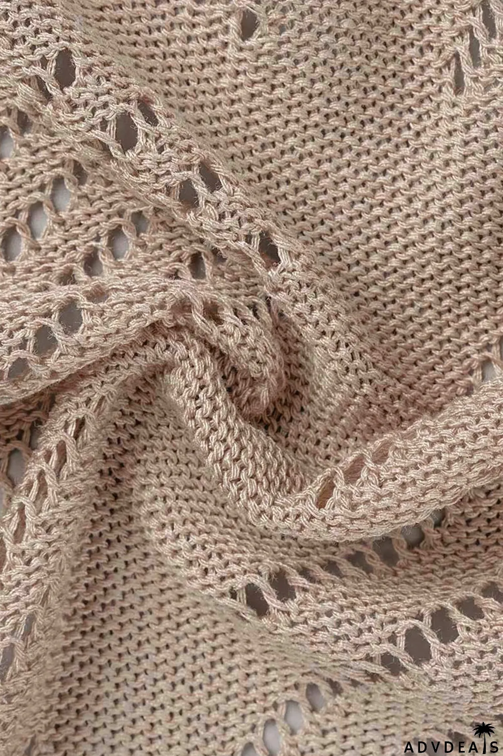 Green Yellow Sexy Solid Hollowed Out Patchwork Buckle Turndown Collar Half Sleeve Two Pieces