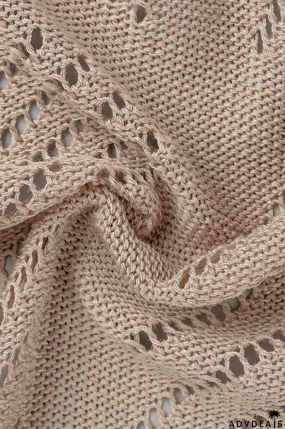 Green Yellow Sexy Solid Hollowed Out Patchwork Buckle Turndown Collar Half Sleeve Two Pieces