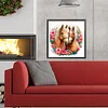 (40*40cm)Horse - Full Round Drill Diamond Painting