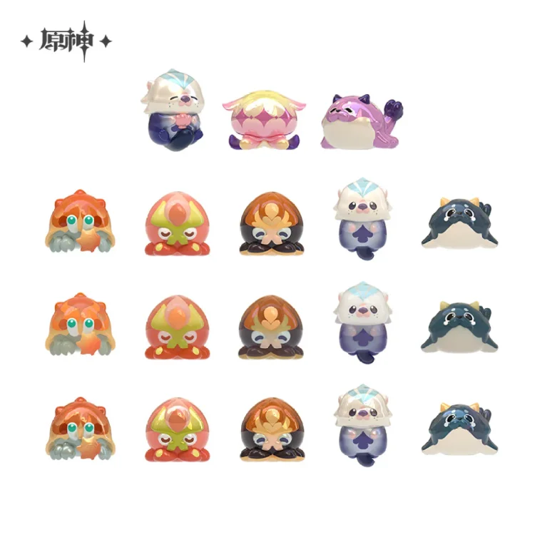 Genshin Series Fantasy Creatures Mini Blind Bag Genshin [Original Genshin Official Merchandise]