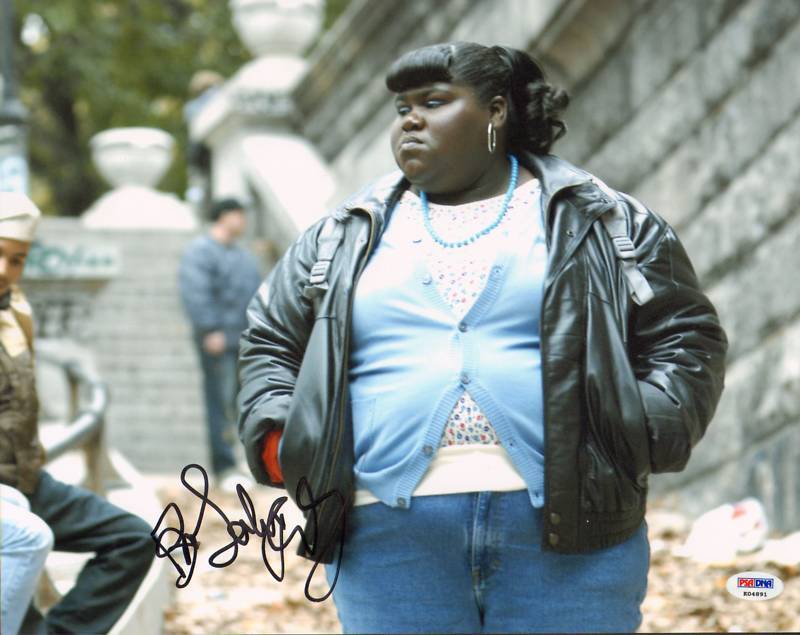 Gabourey Sidibe Signed 11x14 Photo Poster painting PSA/DNA COA Precious Picture Autograph Empire