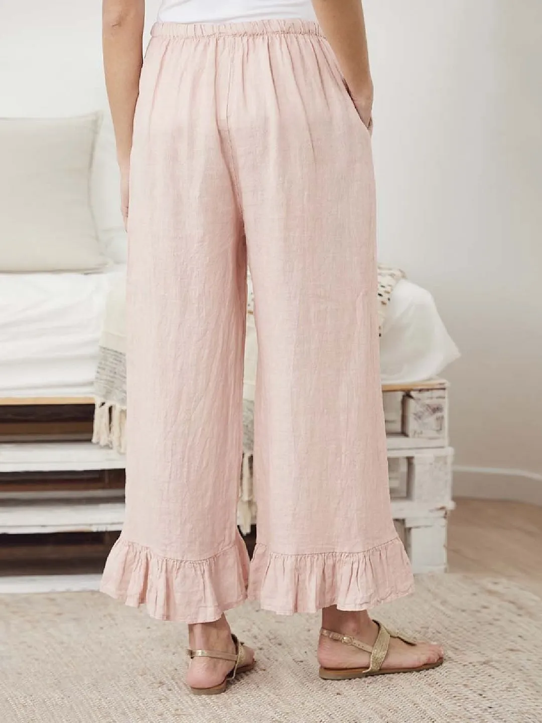 Casual Solid Pants