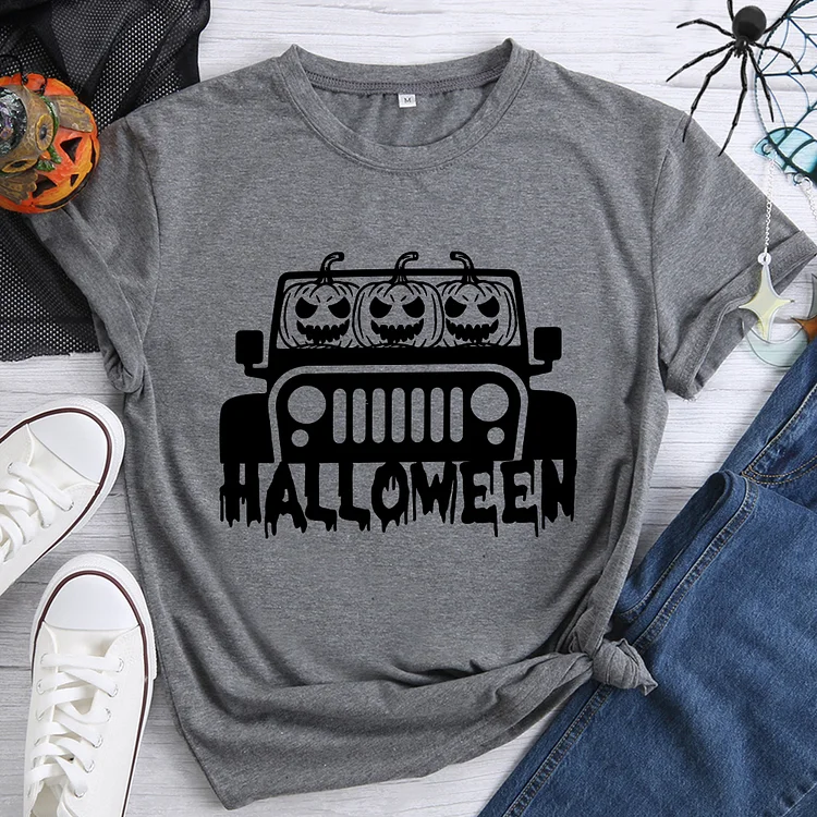 Witches Driver Scary Halloween T-shirt- BSTCAH1026