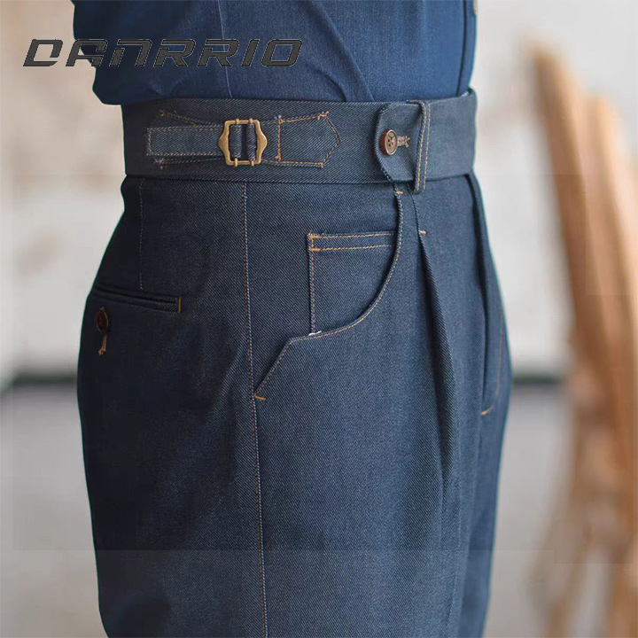 Business Casual Premium Vintage High Waist Gentleman Pants DANRRIO.COM DANRRIO